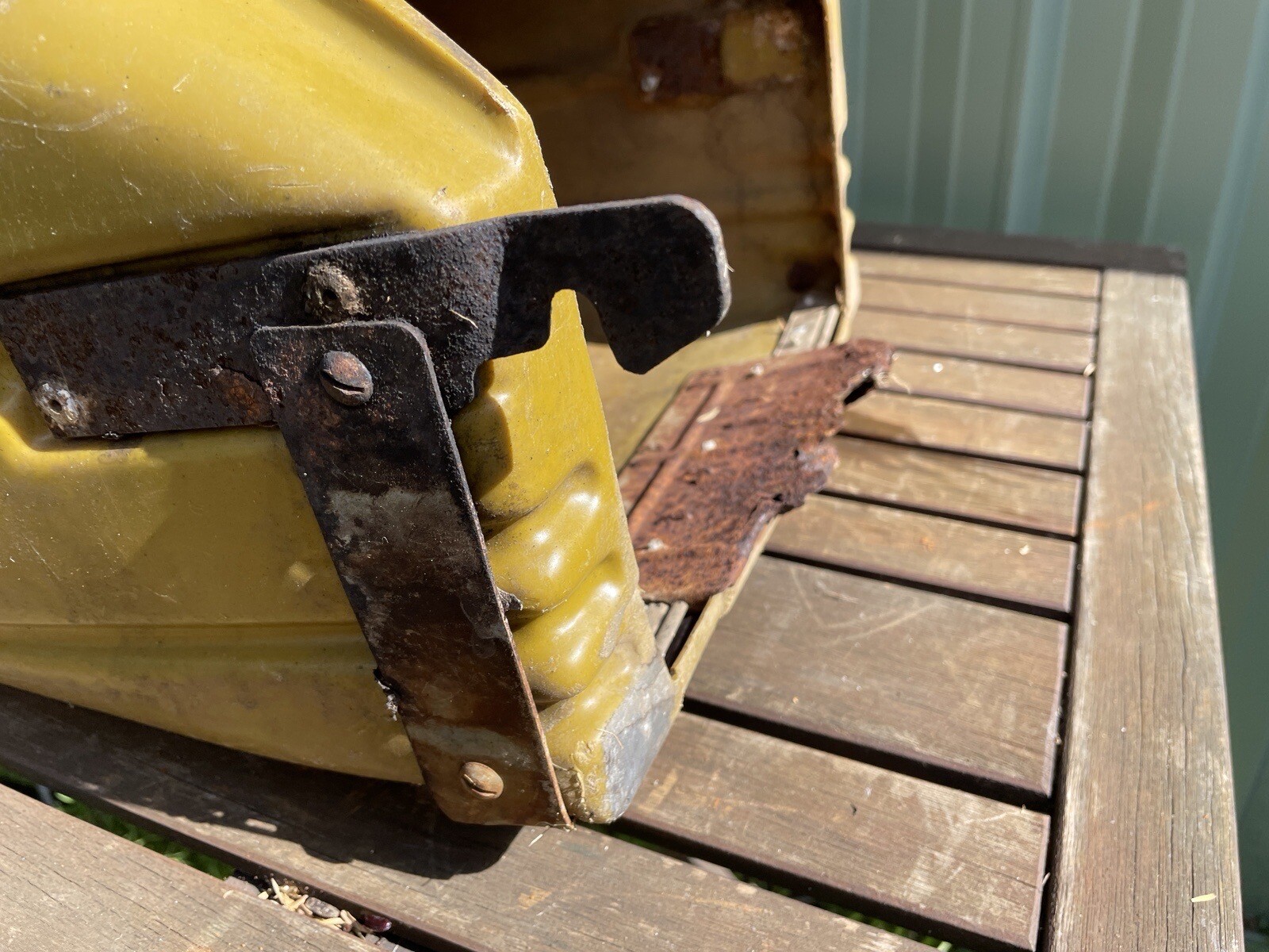 Vintage Original Victa green lawnmower grass catcher mower Retro