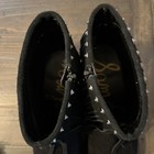 Sam Edelman, Taryn Studs, Black Fringe Ankle Boots, Size 3 — photo 5