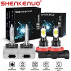 For Mini Cooper 2011-2017 D1S+H11 LED Headlight HID High/Low Beam+Fog Light Bulb