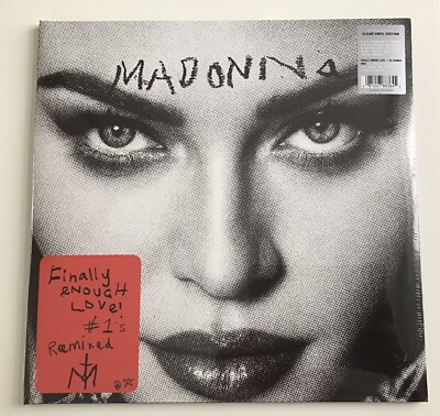 Madonna | Finally Enough Love | Double Clear Transparent Vinyl | Gatefold Cover