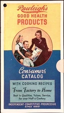 1942 Rawleigh's Good Health Products Catalog & Recipes Advertising Booklet