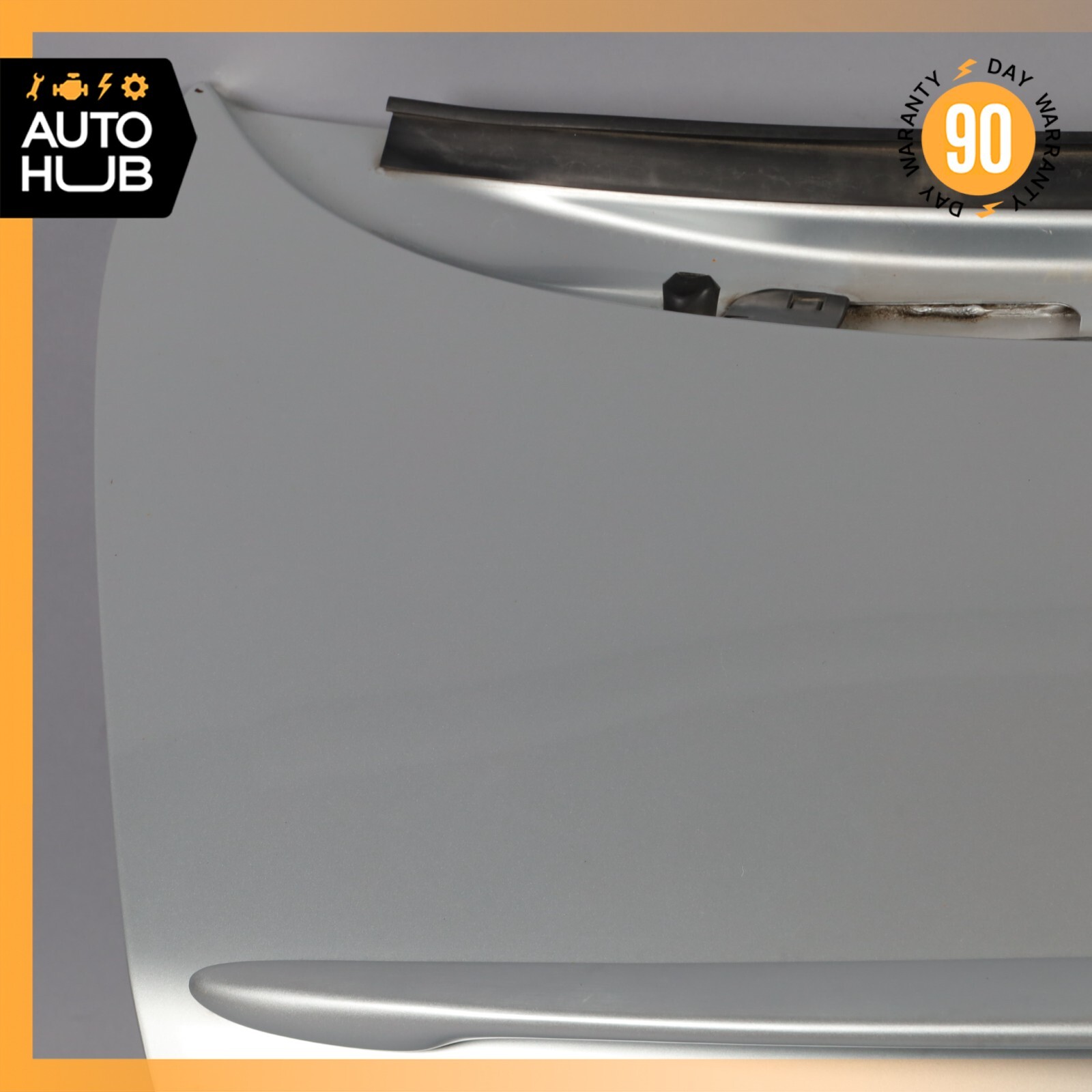 03-10 Bentley Continental GT Coupe Trunk Lid Panel Assembly Silver OEM