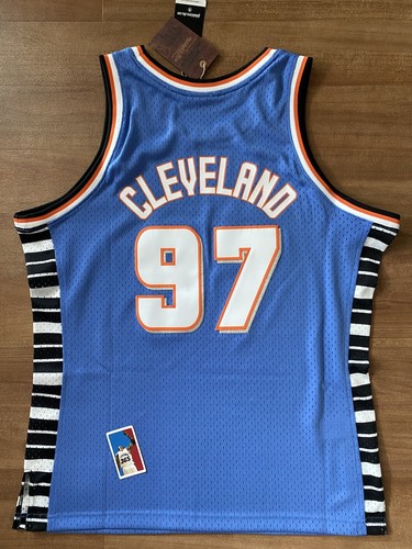 Cleveland Cavs 1997 All Star Game Mitchell & Ness Prototype Size L Mens Blue NWT - Picture 2 of 9