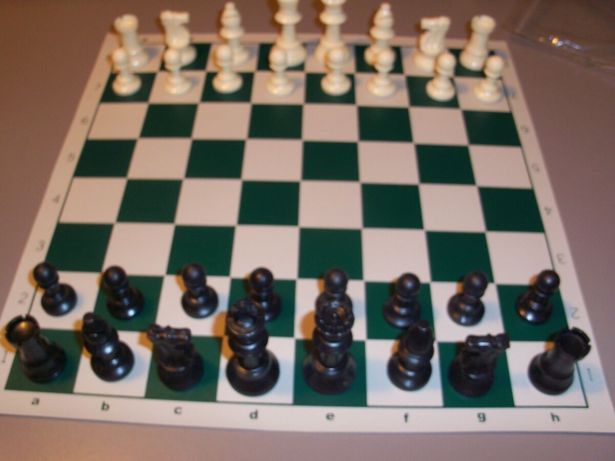 Complete Analysis Chess Set - Forest Green* + FREE pouch NEW