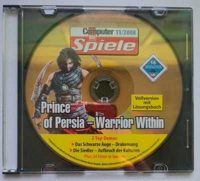 Prince Of Persia Warrior Within aus der Computerbild Spiele CD Ausgabe 11/2008
