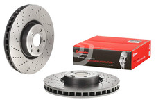 Brembo 09.B474.11 Brake Disc Front Perforated/Vented Fits Mercedes-Benz SL