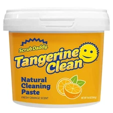 Scrub Daddy Tangerine Clean Cleaning Paste 17.6oz – Natural All-Purpose Cleaner