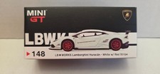 Mini GT 1/64 LB Works Lamborghini Huracan White [B5]