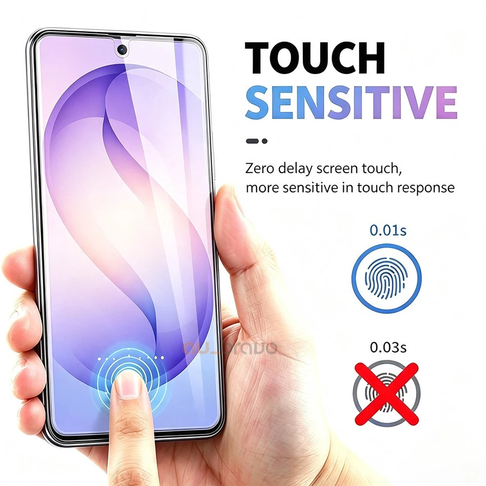 For Samsung S26 S25 S24 S23 S22 S21 Note Ultra Tempered Glass Screen Protector - image 3 of 4