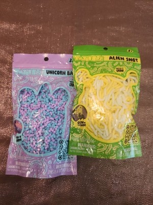 Twitch Bits Unicorn Barf And Glow In The Dark Alien Snot Tiktok Viral Pack Of 2
