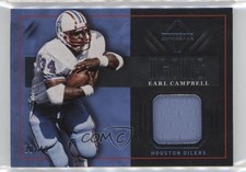 2018 Panini Majestic Icons Materials 30/49 Earl Campbell #IM-EC HOF 02wb