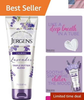 Moisturizing Lavender Body Butter - 7 Oz Nourishing Hand & Body Lotion