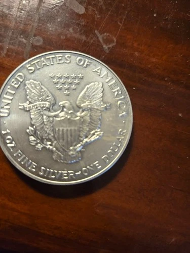 1993 American silver eagle 1 Troy Oz. 999 fine one dollar BU uncirculated coin