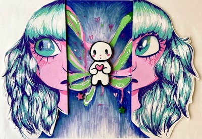 ''On My Mind'' Original Art Piece