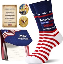 Funny Socks for Men Fun Golf Fishing Gifts for Men Dad Husband on Birthday