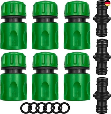 Garden Hose Coupling 1/2 Inch?9 Stück Schlauch Kupplung-Satz?Verbindungen Extend