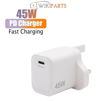 45W Typ USB C Super Schnell Ladegerät Samsung Galaxy S24 FE 5G (SM-S721BZKDEUB)