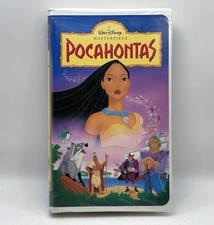 Pocahontas VHS Disney Video Tape Masterpiece VTG Clamshell Buy 2 Get 1 Free