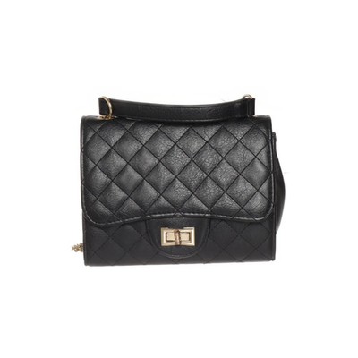 Umhängetasche, Damen, Schwarz, 22, 7, 17 cm #RRg