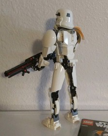 75531 Stormtrooper Commander w/ Box, Complete, Lego Star Wars Buildable Figures