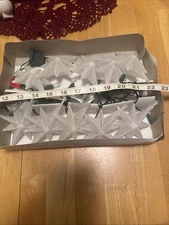 Novelty Christmas Tree Lights White Stars