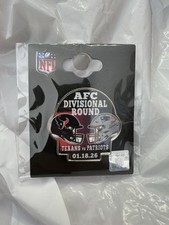 New England Patriots VS Houston-Game Day Playoff Pin 1/18/2026