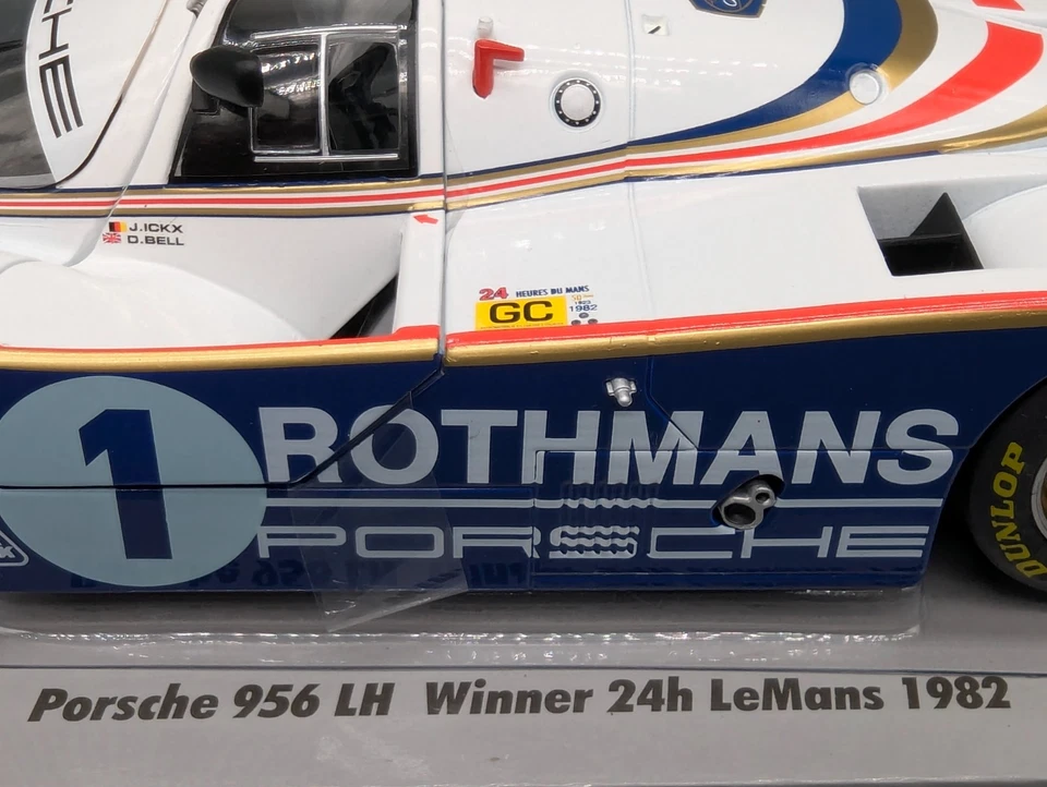Modellautos 1:18 Werk83 Porsche 956 LH WINNER 24h Le Mans 1982 #1 Ickx Bell OVP - Bild 4 von 4