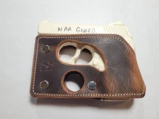 Pocket Holster Fits NAA Guardian 32 Brown Leather