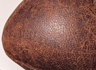 Rare Wilson Thorp Sporting Goods NY Pete Rozelle leather football WOW! As-is — photo 10