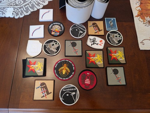 Lot of 19 assorted morale patches