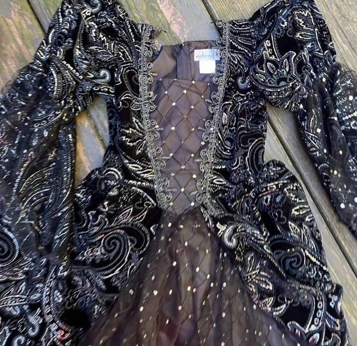 Wishcraft Witch Costume Size 6/8 - Image 3 of 3