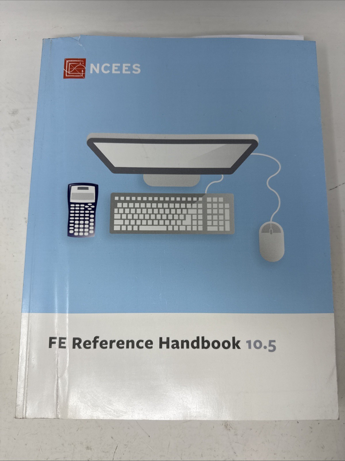 FE REFERENCE HANDBOOK 10.1 NCEES (Unused W/ Sleeve Damage)