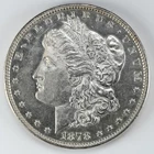 1878 8TF Morgan Silver Dollar XF/AU PL 90% Silver $1
