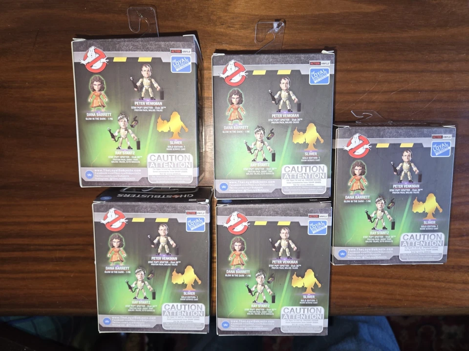 2019 Loyal Subjects «Охотники за привидениями» лот из 5 мини-фигурок (новые в коробке) - Изображение 2 из 2