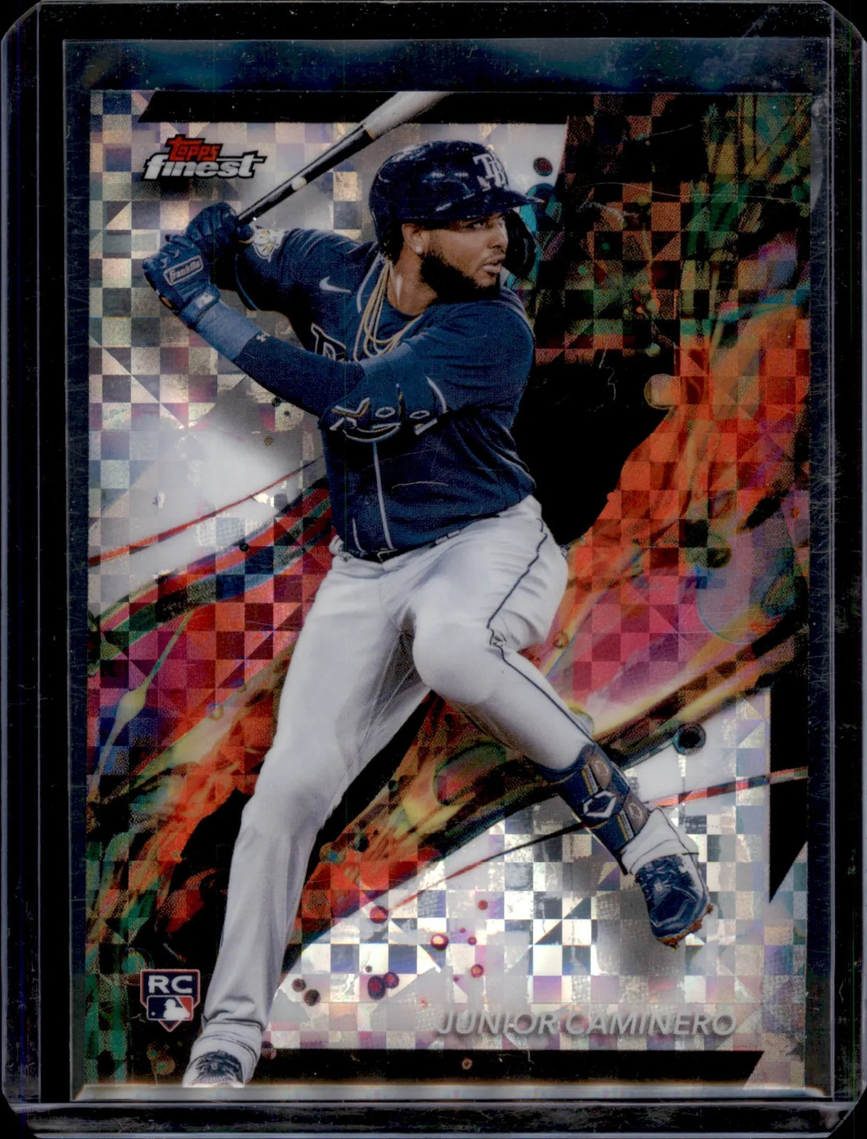 2024 Topps Finest Junior Caminero X-Fractor #24 RC