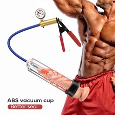 Penis Pump Power Vacuum Adult Men Big Dick Stretcher Male Enlarger Enhancement