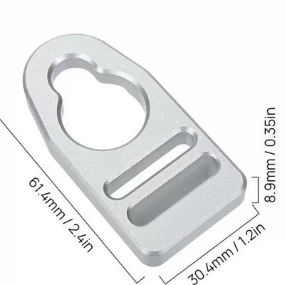 Aluminium Schnallenclips für einfache Reparaturen und Austausch von Kajaksitzen