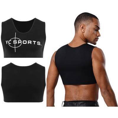 DE Herren Weste Training Tank Unterhemd T-Shirts Bauchfrei Tops Fitness Oberteil