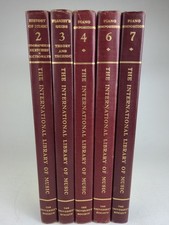Lot Of 5 International Library Of Music Books...