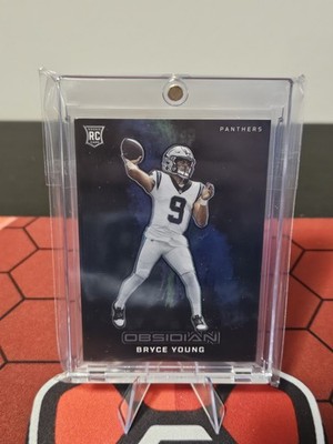 2023 Panini Obsidian Bryce Young Black Color Blast Case Hit (RC)