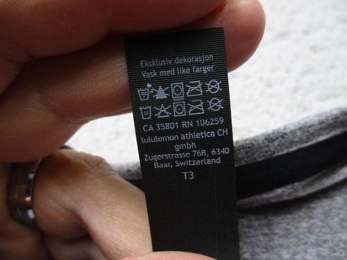 Lululemon Tank Top Herren XL grau Metal Vent Tech ärmellos Laufen Gym Sport - Bild 9 von 12