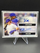 2024 PULSE “LUMIN” #DS-OCKA “DUAL SIGNATURES” KEVIN ALCANTRA & OWEN CAISSIE #1/5