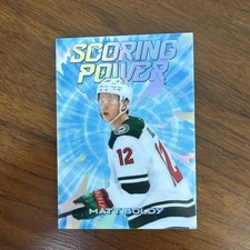 2025-26 Upper Deck Flair MATT BOLDY Scoring Power Spectrum 71/99 Minnesota Wild
