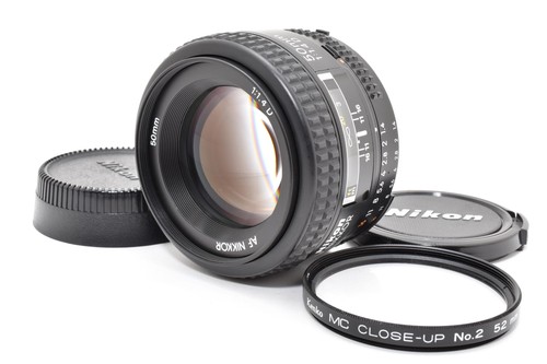 [Top MINT] Nikon AF NIKKOR 50mm f/1.4 D Lens w/ Front & Rear Caps From JAPAN