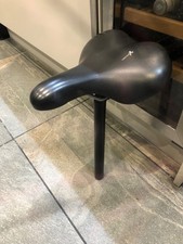 Selle Royal Gel Cycle Bike Well padded comfort seat saddle and 27.2mm  Seatpost