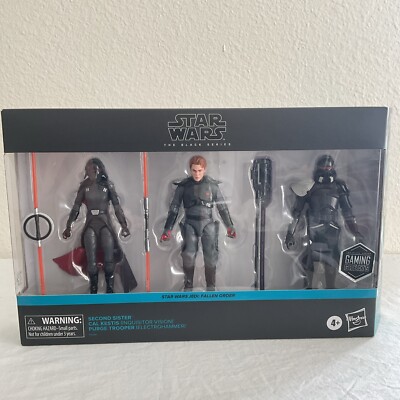 Star Wars Black Series Second Sister Cal Kestis Purge Trooper Amazon 3 Pk Sealed