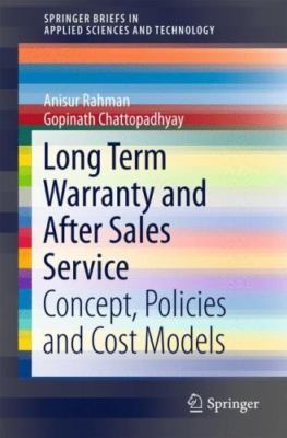 Long Term Warranty and After Sales Service : Concept, Policies and Cost Model...