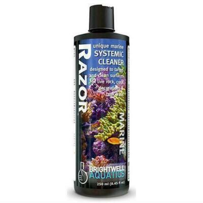 Razor Marine System Cleaner, Coral Safe (16 oz - 500 ml) - Brightwell