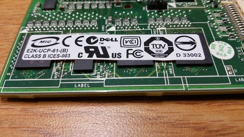 Tarjeta controladora raid original Dell UL94V PowerEdge SAS - Imagen 3 de 5