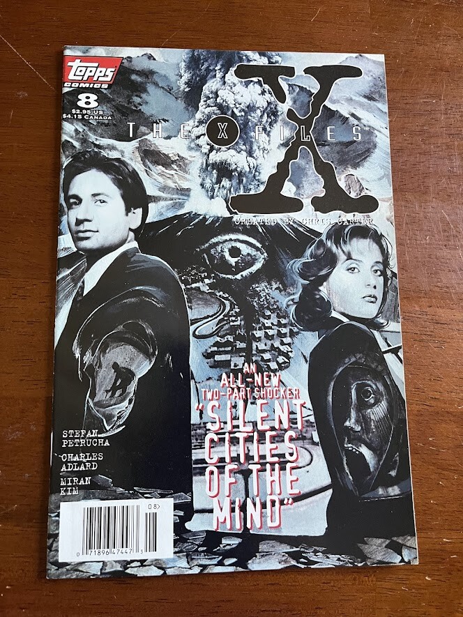 Ｘファイル THE X-FILES # 8 VF NEWSSTAND COPY TOPPS COMICS 1995 | eBay